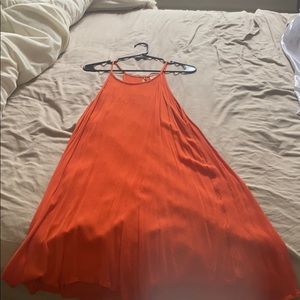 Orange dress size LARGE